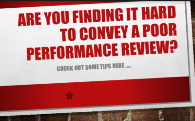 How to Convey a Poor Performance Review?