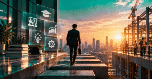 Embedded Workforce bridging the gap between employee training and practical workplace readiness.